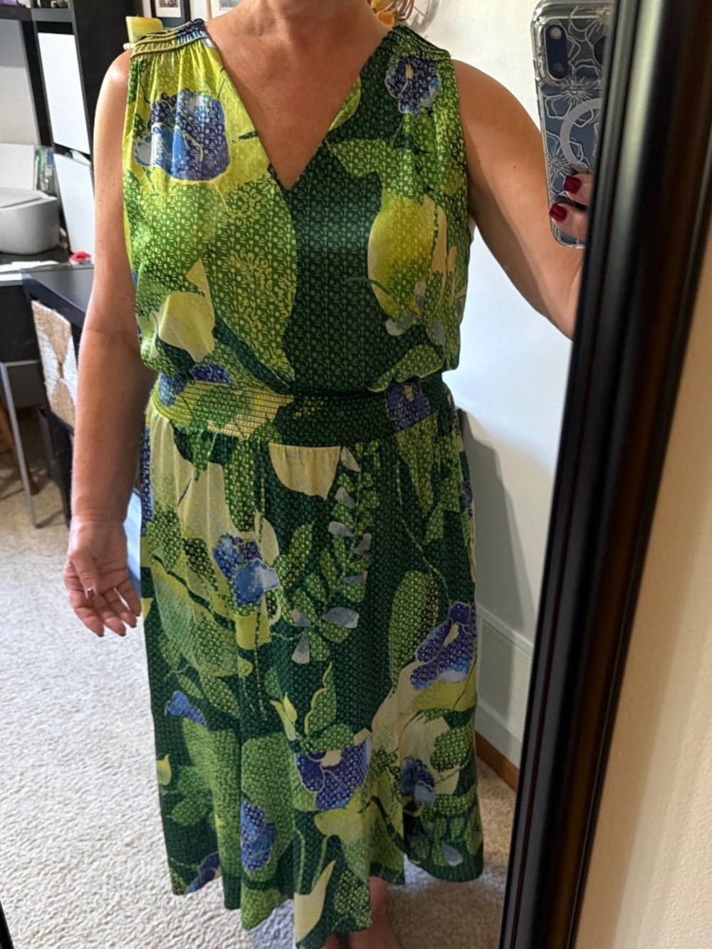 Colorful summer dress